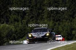 Richard Lietz (AUT) Sebastian Asch (GER) Christian Ried (GER) PROTON COMPETITION Porsche 911 RSR 11.-12.07.2015. ELMS Round 3, Spielberg, Austria.
