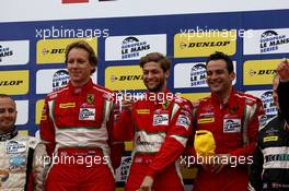 Winner GTC: Giorgio Roda (ITA) Ilya Melnikov (RUS) Marco Cioci (ITA) AF CORSE Ferrari F458 Italia GT3 17.-18.10.2015. ELMS Round 5, Estoril, Portugal.