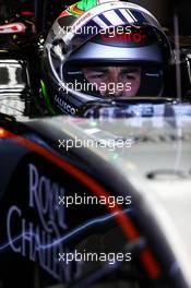 Sergio Perez (MEX) Sahara Force India F1 VJM08. 13.03.2015. Formula 1 World Championship, Rd 1, Australian Grand Prix, Albert Park, Melbourne, Australia, Practice Day.