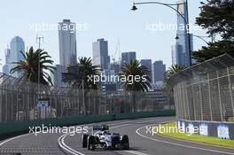 Nico Rosberg (GER) Mercedes AMG F1 W06. 13.03.2015. Formula 1 World Championship, Rd 1, Australian Grand Prix, Albert Park, Melbourne, Australia, Practice Day.