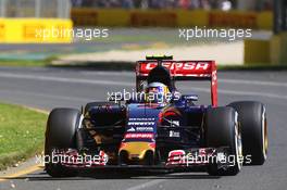 Carlos Sainz Jr (ESP) Scuderia Toro Rosso STR10. 13.03.2015. Formula 1 World Championship, Rd 1, Australian Grand Prix, Albert Park, Melbourne, Australia, Practice Day.