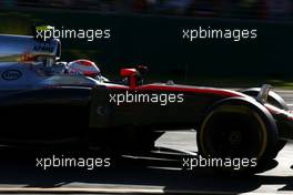 Jenson Button (GBR), McLaren Honda  13.03.2015. Formula 1 World Championship, Rd 1, Australian Grand Prix, Albert Park, Melbourne, Australia, Practice Day.
