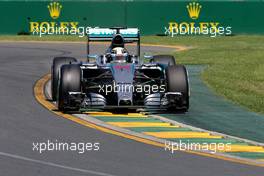 Lewis Hamilton (GBR), Mercedes AMG F1 Team  13.03.2015. Formula 1 World Championship, Rd 1, Australian Grand Prix, Albert Park, Melbourne, Australia, Practice Day.