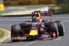 Daniil Kvyat (RUS) Red Bull Racing RB11. 13.03.2015. Formula 1 World Championship, Rd 1, Australian Grand Prix, Albert Park, Melbourne, Australia, Practice Day.