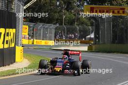 Max Verstappen (NLD) Scuderia Toro Rosso STR10. 13.03.2015. Formula 1 World Championship, Rd 1, Australian Grand Prix, Albert Park, Melbourne, Australia, Practice Day.