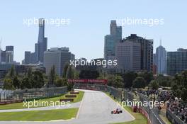 Sebastian Vettel (GER) Ferrari SF15-T. 13.03.2015. Formula 1 World Championship, Rd 1, Australian Grand Prix, Albert Park, Melbourne, Australia, Practice Day.