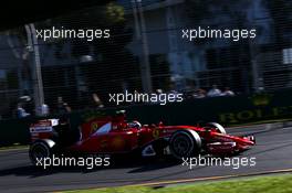 Kimi Raikkonen (FIN), Scuderia Ferrari  13.03.2015. Formula 1 World Championship, Rd 1, Australian Grand Prix, Albert Park, Melbourne, Australia, Practice Day.