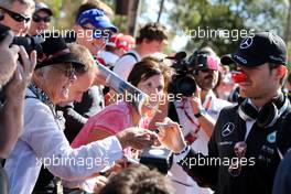 Nico Rosberg (GER), Mercedes AMG F1 Team  13.03.2015. Formula 1 World Championship, Rd 1, Australian Grand Prix, Albert Park, Melbourne, Australia, Practice Day.