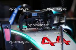 Lewis Hamilton (GBR) Mercedes AMG F1 W06 - steering wheel. 13.03.2015. Formula 1 World Championship, Rd 1, Australian Grand Prix, Albert Park, Melbourne, Australia, Practice Day.