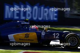 Felipe Nasr (BRA), Sauber F1 Team  13.03.2015. Formula 1 World Championship, Rd 1, Australian Grand Prix, Albert Park, Melbourne, Australia, Practice Day.