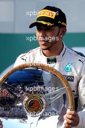 Lewis Hamilton (GBR), Mercedes AMG F1 Team  15.03.2015. Formula 1 World Championship, Rd 1, Australian Grand Prix, Albert Park, Melbourne, Australia, Race Day.