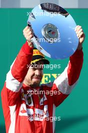 Sebastian Vettel (GER) Ferrari. 15.03.2015. Formula 1 World Championship, Rd 1, Australian Grand Prix, Albert Park, Melbourne, Australia, Race Day.