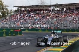 Lewis Hamilton (GBR) Mercedes AMG F1 W06. 15.03.2015. Formula 1 World Championship, Rd 1, Australian Grand Prix, Albert Park, Melbourne, Australia, Race Day.