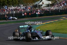 Nico Rosberg (GER) Mercedes AMG F1 W06. 15.03.2015. Formula 1 World Championship, Rd 1, Australian Grand Prix, Albert Park, Melbourne, Australia, Race Day.