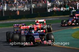 Carlos Sainz Jr (ESP) Scuderia Toro Rosso STR10. 15.03.2015. Formula 1 World Championship, Rd 1, Australian Grand Prix, Albert Park, Melbourne, Australia, Race Day.