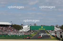 Daniel Ricciardo (AUS) Red Bull Racing RB11. 15.03.2015. Formula 1 World Championship, Rd 1, Australian Grand Prix, Albert Park, Melbourne, Australia, Race Day.