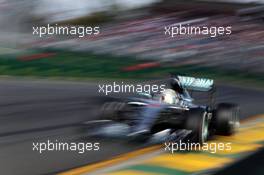 Lewis Hamilton (GBR) Mercedes AMG F1 W06. 15.03.2015. Formula 1 World Championship, Rd 1, Australian Grand Prix, Albert Park, Melbourne, Australia, Race Day.