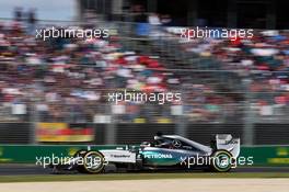 Lewis Hamilton (GBR) Mercedes AMG F1 W06. 15.03.2015. Formula 1 World Championship, Rd 1, Australian Grand Prix, Albert Park, Melbourne, Australia, Race Day.