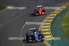 Marcus Ericsson (SWE) Sauber C34. 15.03.2015. Formula 1 World Championship, Rd 1, Australian Grand Prix, Albert Park, Melbourne, Australia, Race Day.