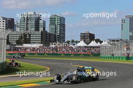 Lewis Hamilton (GBR) Mercedes AMG F1 W06. 15.03.2015. Formula 1 World Championship, Rd 1, Australian Grand Prix, Albert Park, Melbourne, Australia, Race Day.