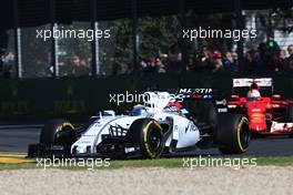 Felipe Massa (BRA), Williams F1 Team  15.03.2015. Formula 1 World Championship, Rd 1, Australian Grand Prix, Albert Park, Melbourne, Australia, Race Day.