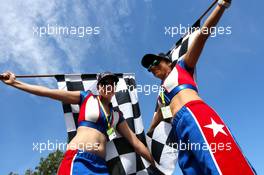 Girls 14.03.2015. Formula 1 World Championship, Rd 1, Australian Grand Prix, Albert Park, Melbourne, Australia, Qualifying Day.