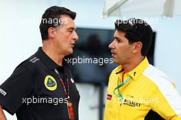 Federico Gastaldi (ARG) Lotus F1 Team Deputy Team Principal (Left). 14.03.2015. Formula 1 World Championship, Rd 1, Australian Grand Prix, Albert Park, Melbourne, Australia, Qualifying Day.