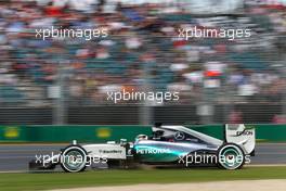 Lewis Hamilton (GBR), Mercedes AMG F1 Team  14.03.2015. Formula 1 World Championship, Rd 1, Australian Grand Prix, Albert Park, Melbourne, Australia, Qualifying Day.