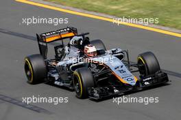 Nico Hulkenberg (GER), Sahara Force India  14.03.2015. Formula 1 World Championship, Rd 1, Australian Grand Prix, Albert Park, Melbourne, Australia, Qualifying Day.
