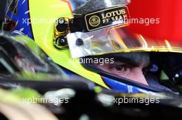 Pastor Maldonado (VEN) Lotus F1 E23. 14.03.2015. Formula 1 World Championship, Rd 1, Australian Grand Prix, Albert Park, Melbourne, Australia, Qualifying Day.