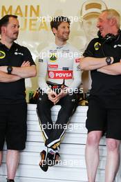 Romain Grosjean (FRA) Lotus F1 Team. 14.03.2015. Formula 1 World Championship, Rd 1, Australian Grand Prix, Albert Park, Melbourne, Australia, Qualifying Day.