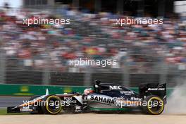 Nico Hulkenberg (GER), Sahara Force India  14.03.2015. Formula 1 World Championship, Rd 1, Australian Grand Prix, Albert Park, Melbourne, Australia, Qualifying Day.