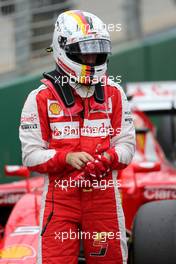 Sebastian Vettel (GER), Scuderia Ferrari  14.03.2015. Formula 1 World Championship, Rd 1, Australian Grand Prix, Albert Park, Melbourne, Australia, Qualifying Day.