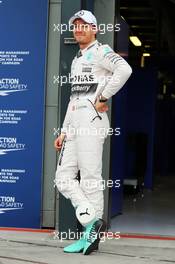 Nico Rosberg (GER) Mercedes AMG F1 in parc ferme. 14.03.2015. Formula 1 World Championship, Rd 1, Australian Grand Prix, Albert Park, Melbourne, Australia, Qualifying Day.