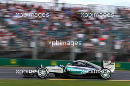 Lewis Hamilton (GBR), Mercedes AMG F1 Team  14.03.2015. Formula 1 World Championship, Rd 1, Australian Grand Prix, Albert Park, Melbourne, Australia, Qualifying Day.