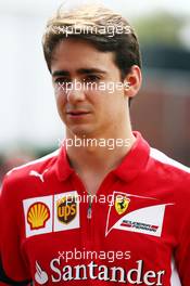Esteban Gutierrez (MEX) Ferrari Test and Reserve Driver. 14.03.2015. Formula 1 World Championship, Rd 1, Australian Grand Prix, Albert Park, Melbourne, Australia, Qualifying Day.