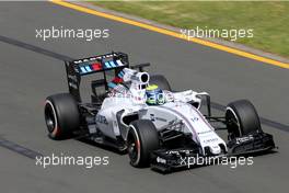 Felipe Massa (BRA), Williams F1 Team  14.03.2015. Formula 1 World Championship, Rd 1, Australian Grand Prix, Albert Park, Melbourne, Australia, Qualifying Day.
