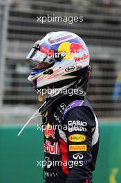 Daniel Ricciardo (AUS) Red Bull Racing in parc ferme. 14.03.2015. Formula 1 World Championship, Rd 1, Australian Grand Prix, Albert Park, Melbourne, Australia, Qualifying Day.