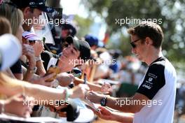 Jenson Button (GBR), McLaren Honda  14.03.2015. Formula 1 World Championship, Rd 1, Australian Grand Prix, Albert Park, Melbourne, Australia, Qualifying Day.