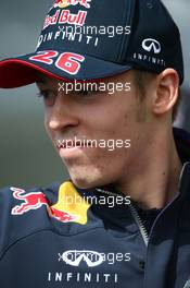 Daniil Kvyat (RUS) Red Bull Racing. 15.03.2015. Formula 1 World Championship, Rd 1, Australian Grand Prix, Albert Park, Melbourne, Australia, Race Day.
