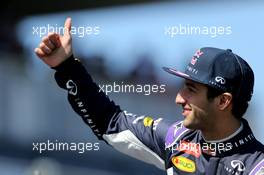 Daniel Ricciardo (AUS), Red Bull Racing  15.03.2015. Formula 1 World Championship, Rd 1, Australian Grand Prix, Albert Park, Melbourne, Australia, Race Day.