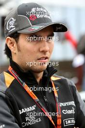 Sergio Perez (MEX), Sahara Force India  15.03.2015. Formula 1 World Championship, Rd 1, Australian Grand Prix, Albert Park, Melbourne, Australia, Race Day.