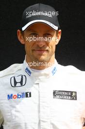 Jenson Button (GBR) McLaren. 12.03.2015. Formula 1 World Championship, Rd 1, Australian Grand Prix, Albert Park, Melbourne, Australia, Preparation Day.