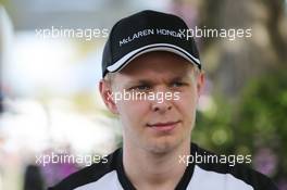 Kevin Magnussen (DEN) McLaren. 12.03.2015. Formula 1 World Championship, Rd 1, Australian Grand Prix, Albert Park, Melbourne, Australia, Preparation Day.