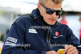 Marcus Ericsson (SWE) Sauber F1 Team. 12.03.2015. Formula 1 World Championship, Rd 1, Australian Grand Prix, Albert Park, Melbourne, Australia, Preparation Day.