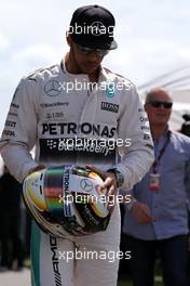 Lewis Hamilton (GBR), Mercedes AMG F1 Team  12.03.2015. Formula 1 World Championship, Rd 1, Australian Grand Prix, Albert Park, Melbourne, Australia, Preparation Day.