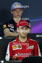 Sebastian Vettel (GER), Scuderia Ferrari  12.03.2015. Formula 1 World Championship, Rd 1, Australian Grand Prix, Albert Park, Melbourne, Australia, Preparation Day.