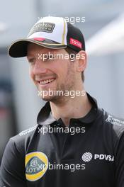 Romain Grosjean (FRA) Lotus F1 Team. 12.03.2015. Formula 1 World Championship, Rd 1, Australian Grand Prix, Albert Park, Melbourne, Australia, Preparation Day.