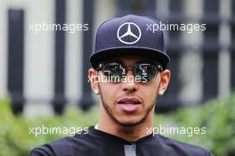 Lewis Hamilton (GBR) Mercedes AMG F1. 12.03.2015. Formula 1 World Championship, Rd 1, Australian Grand Prix, Albert Park, Melbourne, Australia, Preparation Day.