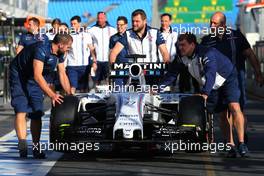 Williams F1 Team  12.03.2015. Formula 1 World Championship, Rd 1, Australian Grand Prix, Albert Park, Melbourne, Australia, Preparation Day.